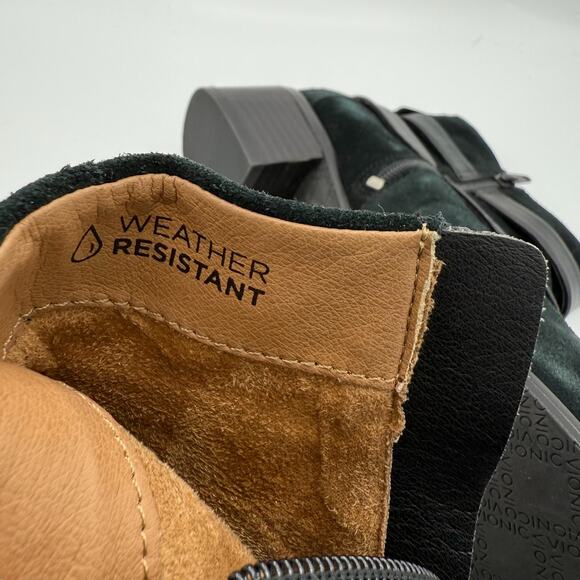 Vionic Hope Mana Ankle Boot Women 9.5 Black Suede Water-Resistant Orthotic VS394 - Picture 13 of 14